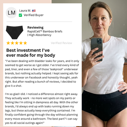 RapidCell™ Bamboo Briefs | Designed for Nurses